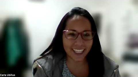 Carla Ubillus hablando de su experiencia con Susu